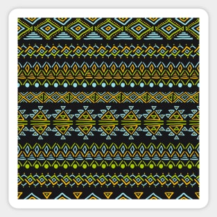 Set of geometric seamless patterns Sticker